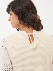 FatFace Ivory Lia 2 in 1 Tank - Image 4 of 5