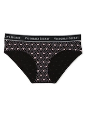 Victoria's Secret Black Hearts Hipster Knickers - Image 2 of 2