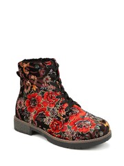 Pavers Red Ashbourne Extra Wide Boots - Image 2 of 5