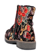 Pavers Red Ashbourne Extra Wide Boots - Image 3 of 5