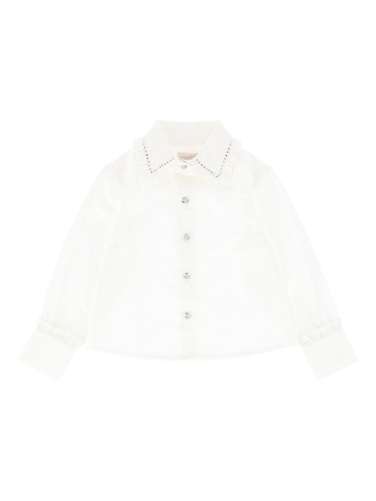 Angels Face Brittany 100% Cotton White Blouse - Image 3 of 3