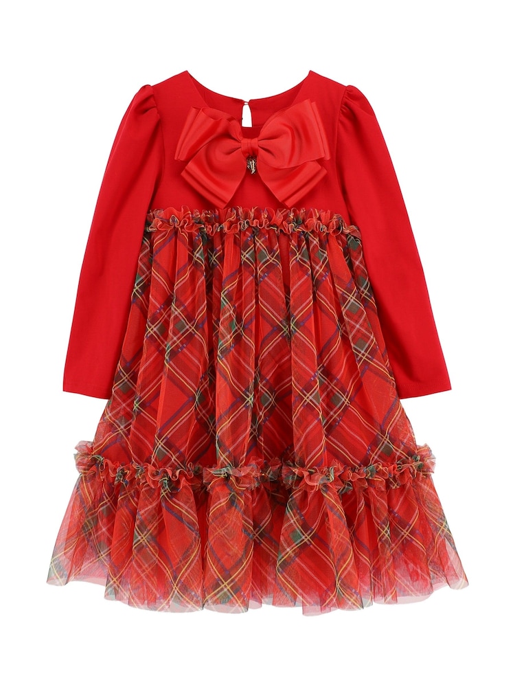 Angels Face Red Tavia Tartan Dress - Image 4 of 4