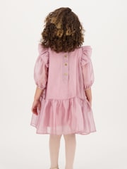 Angels Face Pink Lark Rose Trim Dress - Image 2 of 4