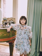 Angels Face Blue Luella Floral Tulle Dress - Image 1 of 6