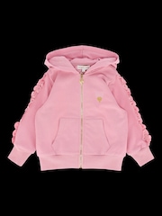 Angels Face Pink Nerys Satin Trim Sweat 100% Cotton Tracksuit - Image 2 of 5