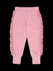 Angels Face Pink Nerys Satin Trim Sweat 100% Cotton Tracksuit - Image 3 of 5