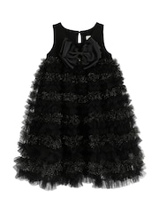 Angels Face Black Donna Ruffle Dress - Image 4 of 4
