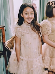 Angels Face Gold Marietta Multi Glitter Star Dress - Image 1 of 4