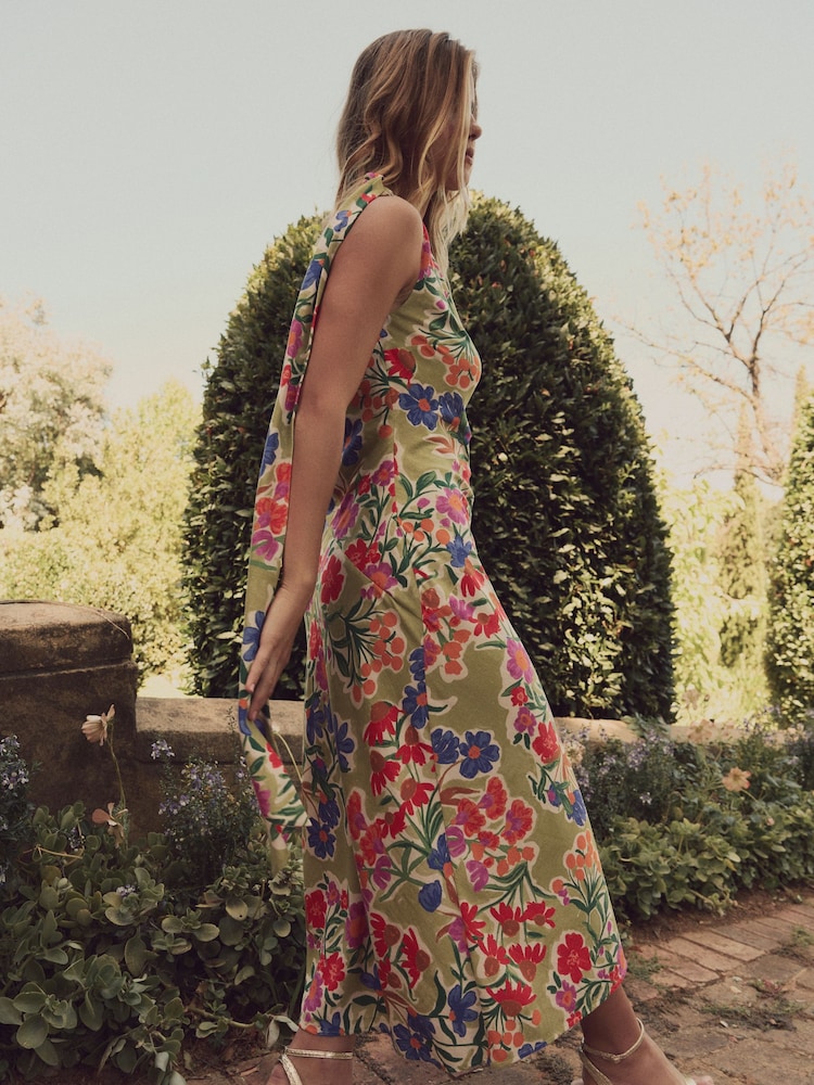 Buy Laura Ashley Multi Honeybourne Floral Print One Shoulder