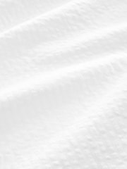Laura Ashley White Seersucker Broderie 100% Cotton Blouse - Image 9 of 9