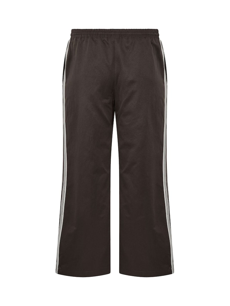 PixieGirl Petite Brown Side Striped Wide Leg Joggers - Image 6 of 6 PixieGirl Petite Brown Side Striped Wide Leg Joggers - Image 6 of 6
