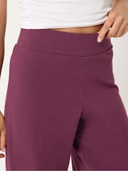 PixieGirl Petite Red Wide Leg Yoga Pants - Image 4 of 6