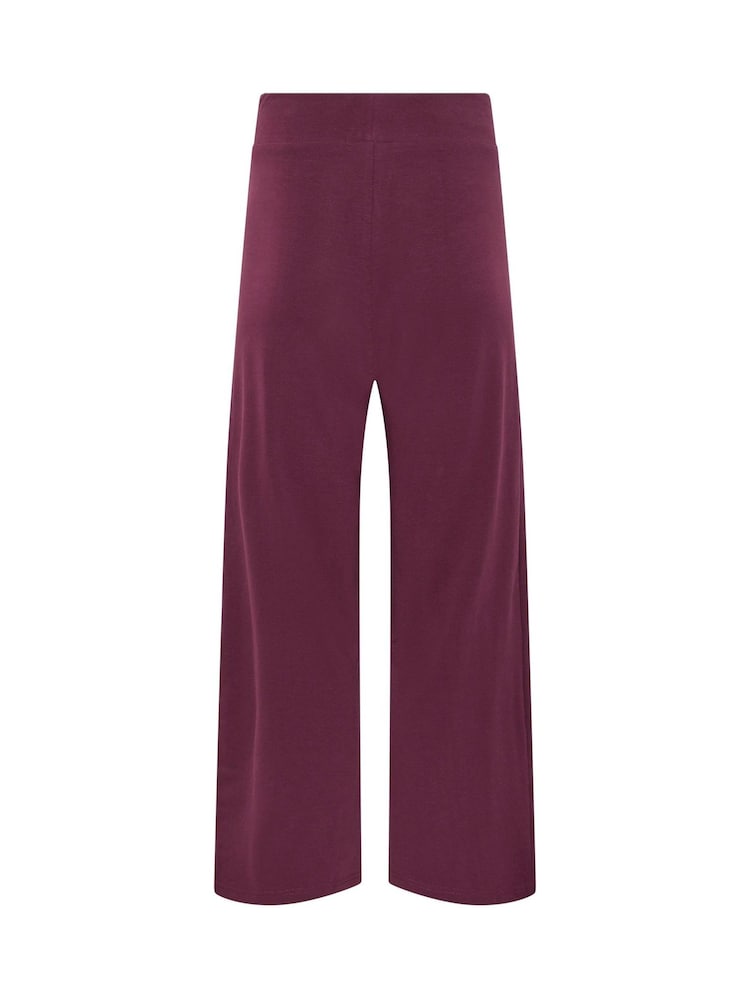PixieGirl Petite Red Wide Leg Yoga Pants - Image 6 of 6 PixieGirl Petite Red Wide Leg Yoga Pants - Image 6 of 6