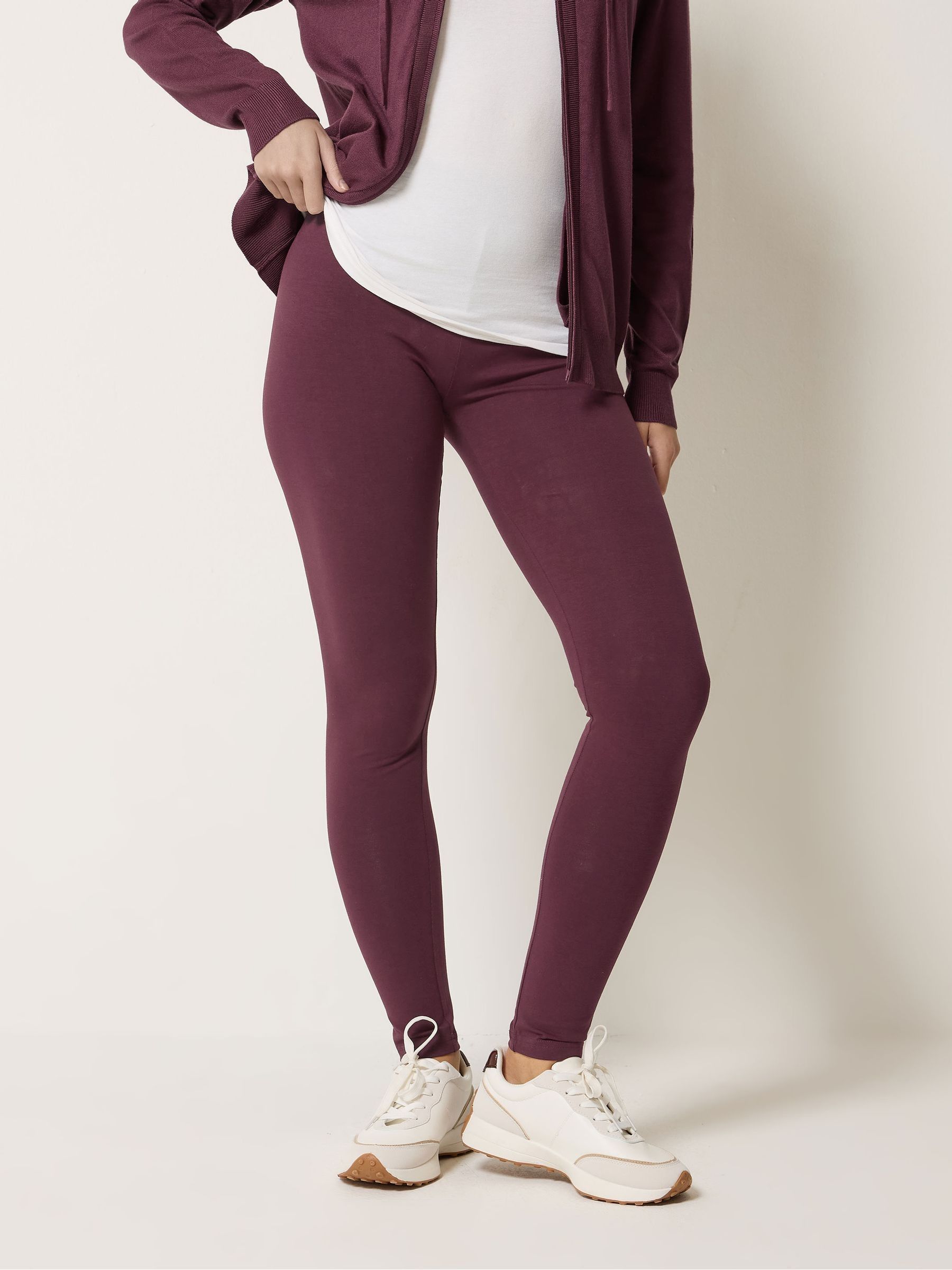 M&Co Purple Mco Stretch Leggings - Image 3