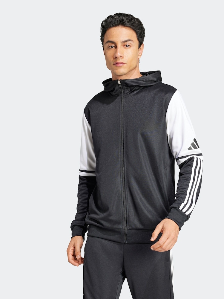 adidas Black Squadra 25 Hoodie - Image 1 of 6