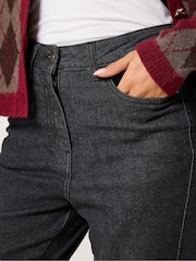 Grau - M&Co Petite Barrel-Leg Jeans - Bild 4 von 6