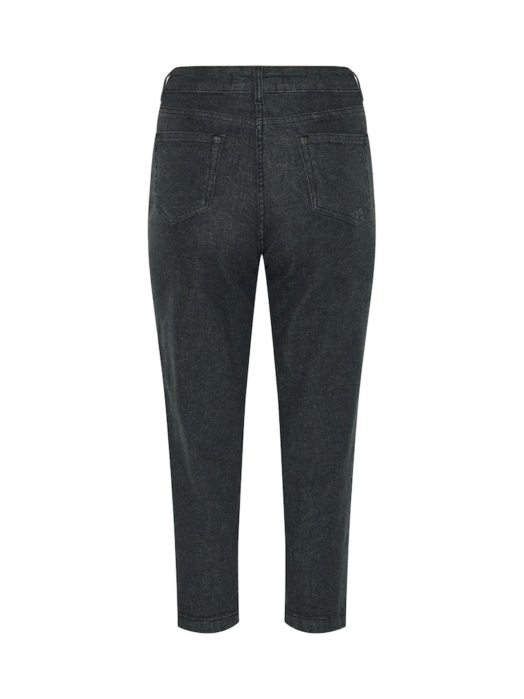 Grau - M&Co Petite Barrel-Leg Jeans - Bild 6 von 6 Grau - M&Co Petite Barrel-Leg Jeans - Bild 6 von 6