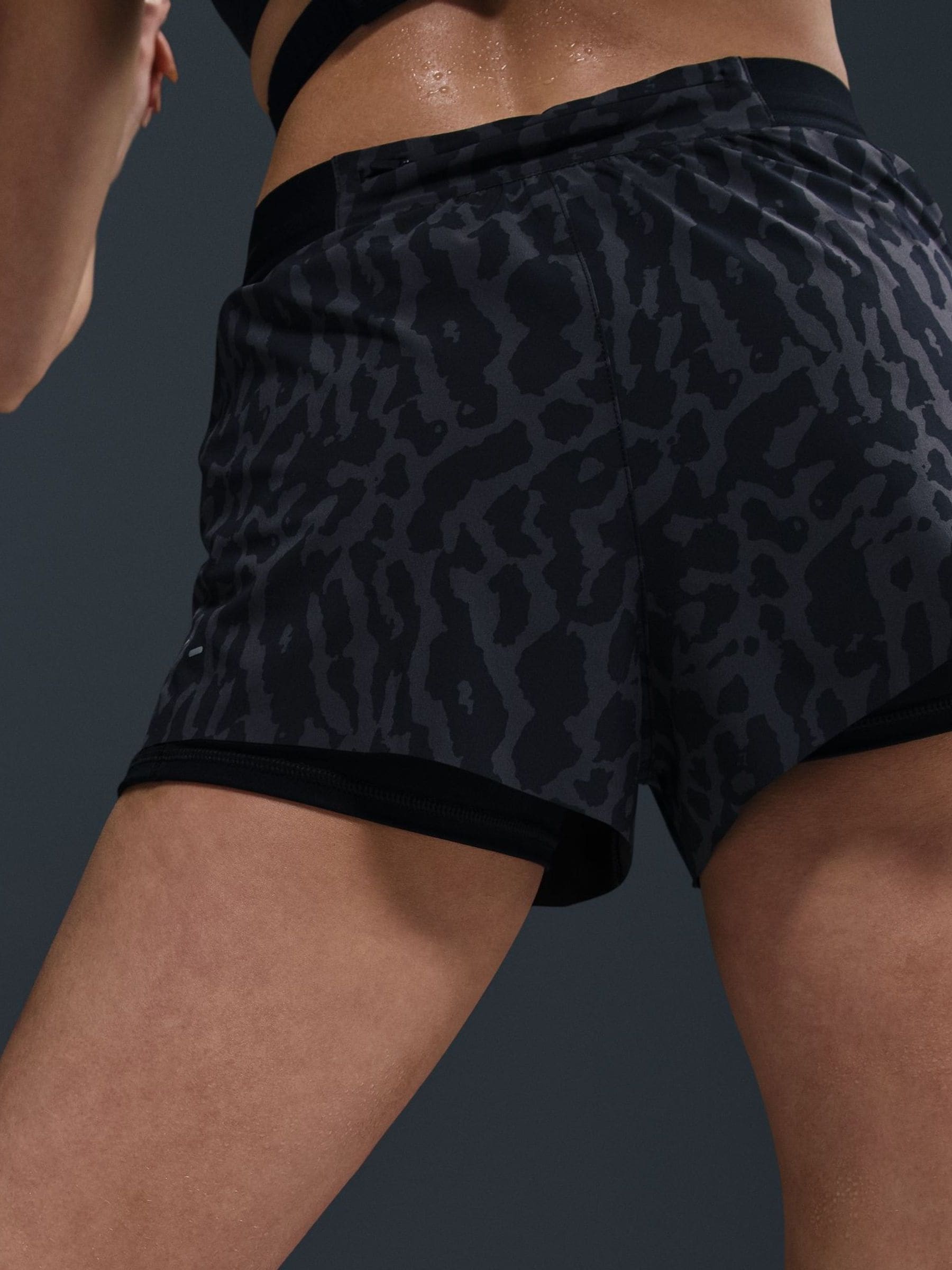 nike animal print shorts