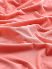 Pink Ruffle Sleeve 100% Cotton Midi Dress - Image 7 of 7