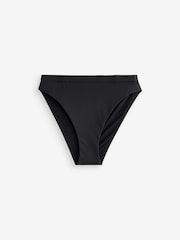 Nike Black High Waisted Bikini Bottoms - Image 1 of 1