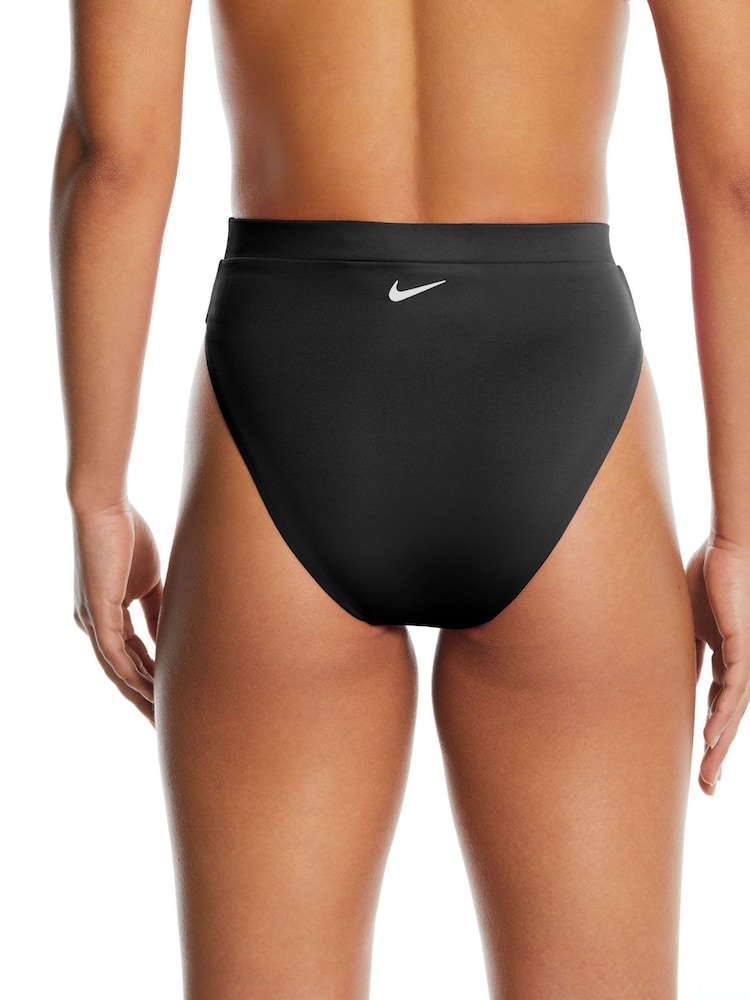 Nike Black High Waisted Bikini Bottoms - Image 2 of 5