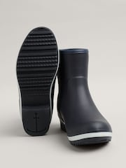 Seasalt Cornwall Navy Blue Storm Chaser Wellies - Image 5 of 5