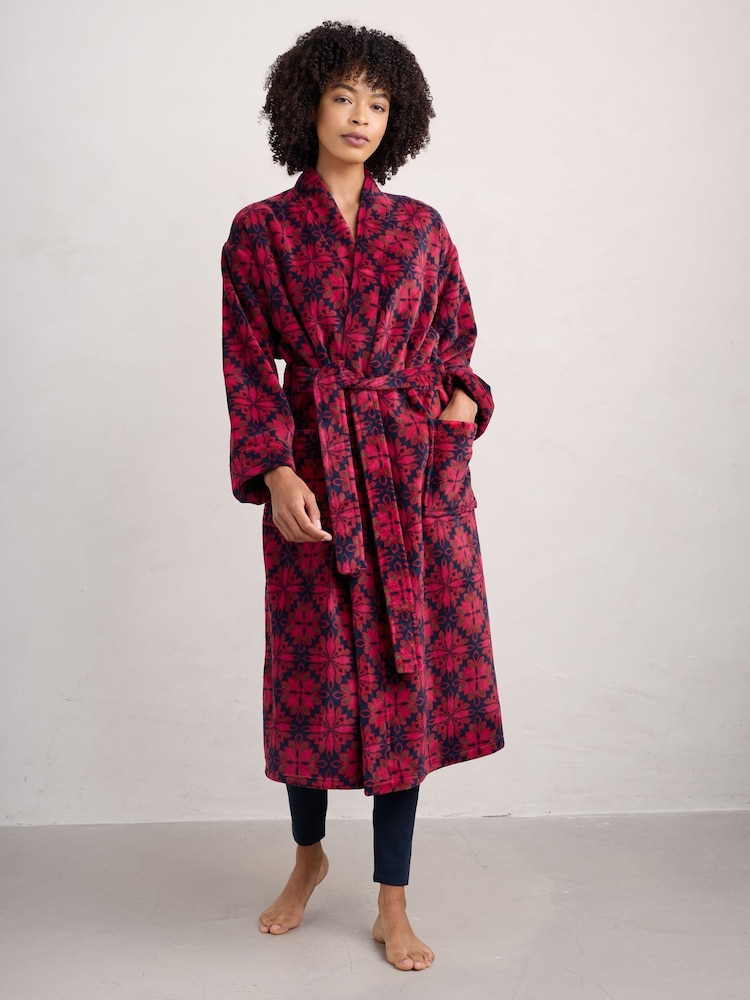 Seasalt Cornwall Red Hushing Gown - Image 1 of 5 Seasalt Cornwall Red Hushing Gown - Image 1 of 5