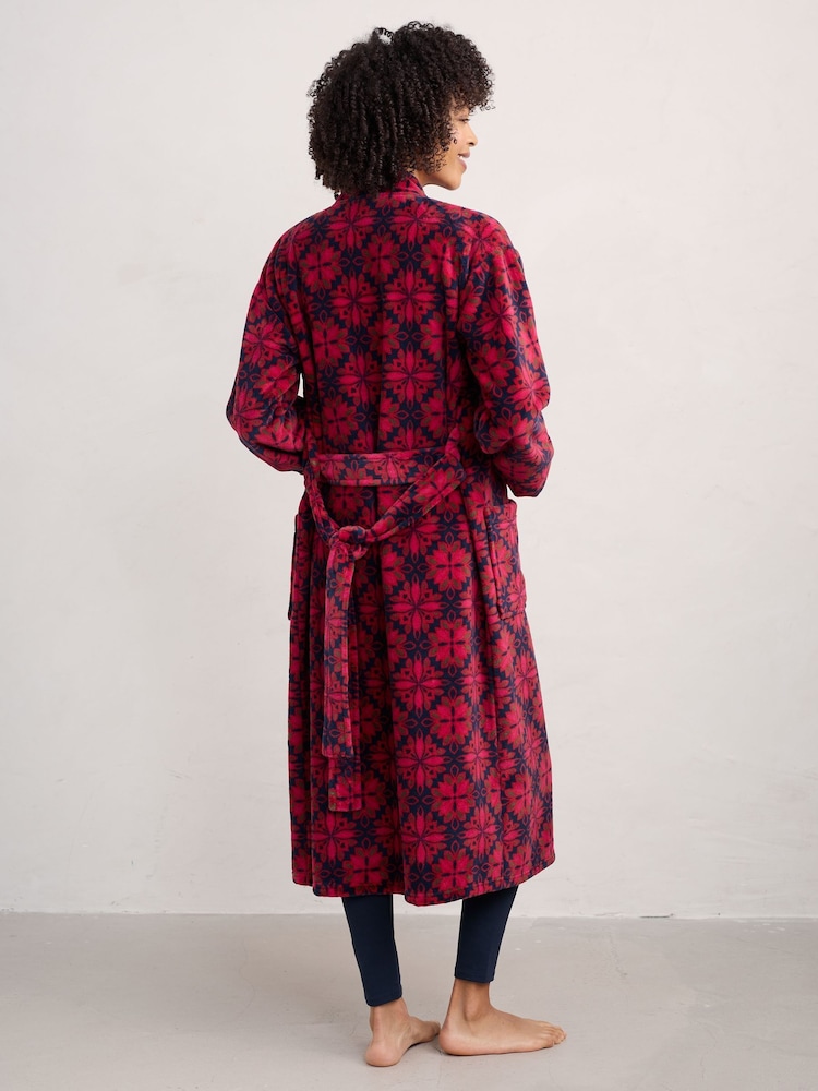 Seasalt Cornwall Red Hushing Gown - Image 2 of 5 Seasalt Cornwall Red Hushing Gown - Image 2 of 5