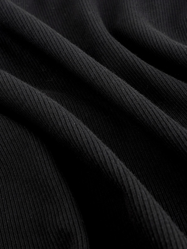 Black Chillies Rib Vest Woven Short Set Pyjamas - Image 8 of 8 Black Chillies Rib Vest Woven Short Set Pyjamas - Image 8 of 8