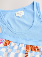 Blue Croissant - Cotton Rib Vest Short Set Pyjamas - Imagen 9 de 9