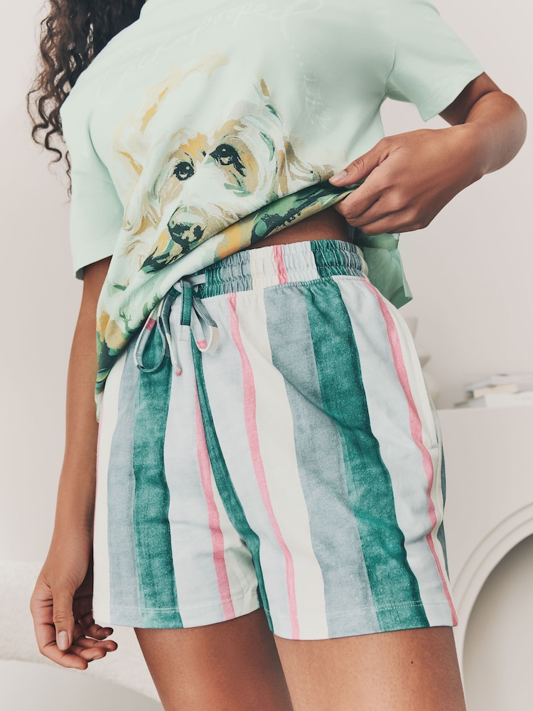Blue Charlie The Cockapoo Short Pyjamas Set - Image 4 of 7