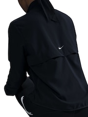 Nike Black Swoosh DriFIT Running Jacket - Image 4 of 5