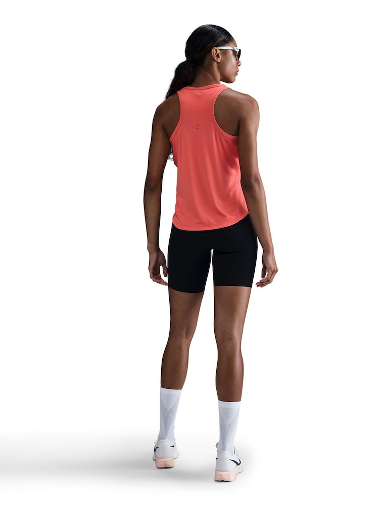 Nike Orange Tempo Running Vest Top - Image 2 of 5