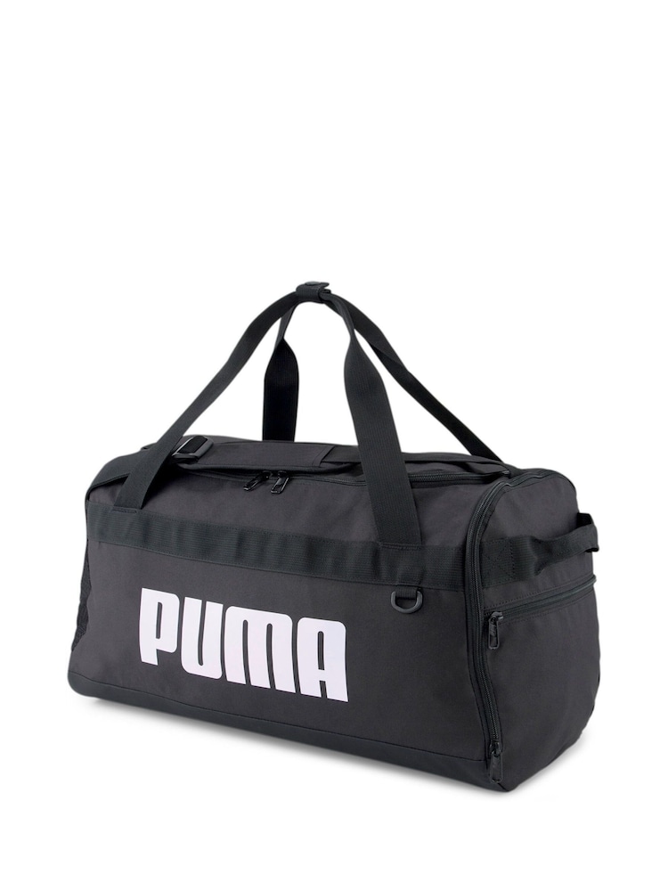 Puma Black Unisex Challenger S Duffle Bag - Image 4 of 6