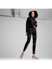 Puma Black Womens ESS+ ANIMAL Graphics Leggings - Image 3 of 6