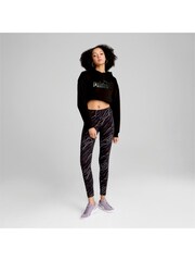 Puma Black Womens ESS+ ANIMAL Graphics Leggings - Image 4 of 6