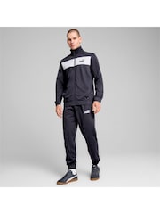 Puma Grey Mens Poly Tracksuit - Image 1 of 6