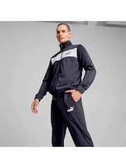 Puma Grey Mens Poly Tracksuit - Image 6 of 6