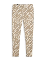 Puma White Womens ESS+ ANIMAL Graphics Leggings - Image 4 of 5