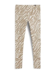 Puma White Womens ESS+ ANIMAL Graphics Leggings - Image 5 of 5