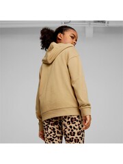 Puma Brown Kids Girls ESS+ Animal Hoodie - Image 2 of 5