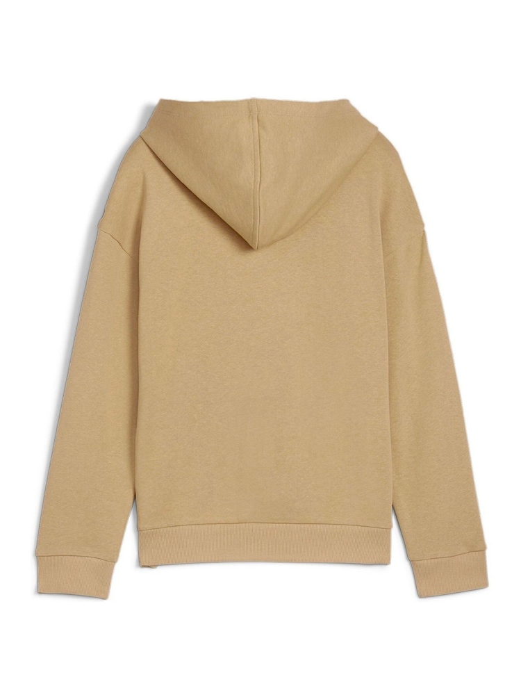 Puma Brown Kids Girls ESS+ Animal Hoodie - Image 5 of 5