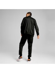 أسود - بدلة رياضية بحواف أنبوبية للرجال من Puma - صورة 3 من 6