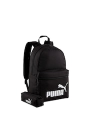 Puma Black Unisex PHASE Backpack Set - Image 1 of 5