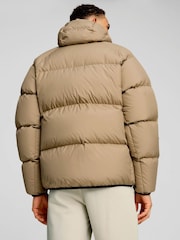 Puma Brown Mens Down Puffer Jacket - Image 2 of 6