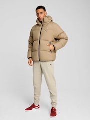 Puma Brown Mens Down Puffer Jacket - Image 3 of 6