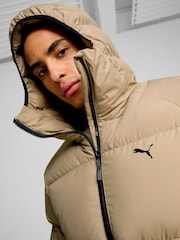 Puma Brown Mens Down Puffer Jacket - Image 5 of 6