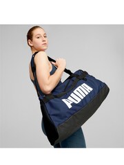 Puma Blue Unisex Challenger S Duffle Bag - Image 4 of 6
