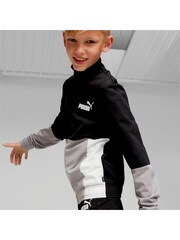 Puma Black Kids Boys Colourblock Poly Suit - Image 3 of 5