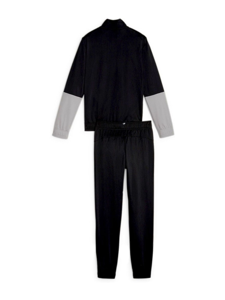 Puma Black Kids Boys Colourblock Poly Suit - Image 5 of 5